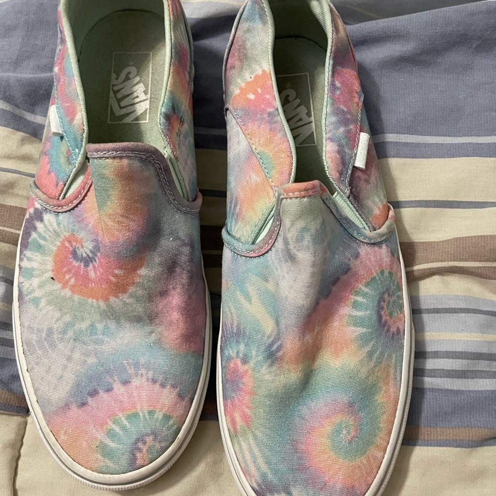 Tie dye vans